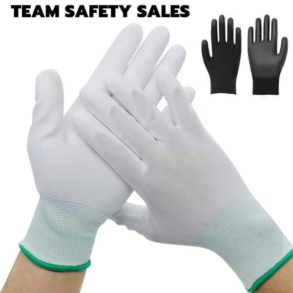 ถุงมือ PU ยี่ห้อ TEAM SAFETY SALES